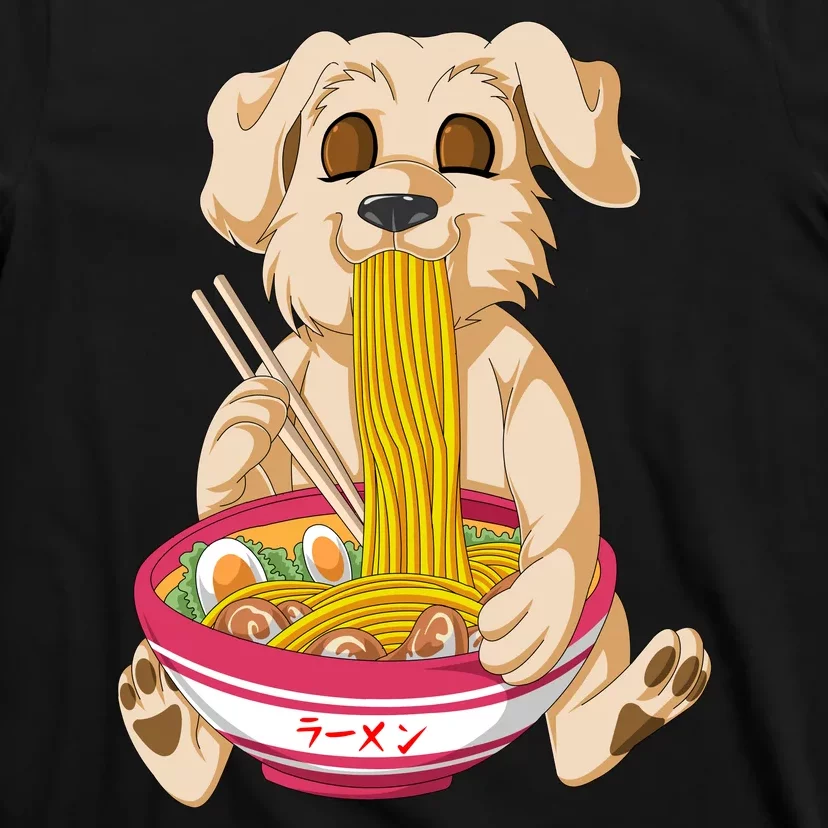 Golden Retriver Ramen T-Shirt