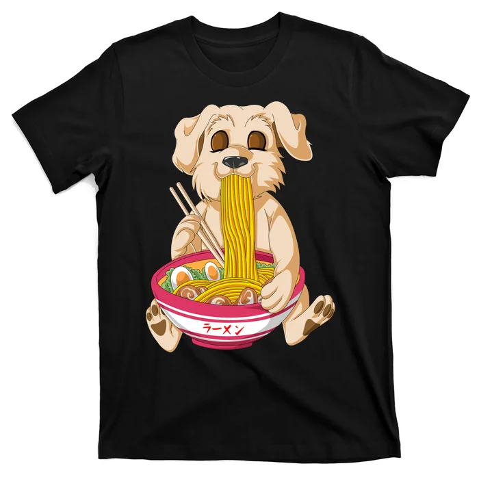 Golden Retriver Ramen T-Shirt