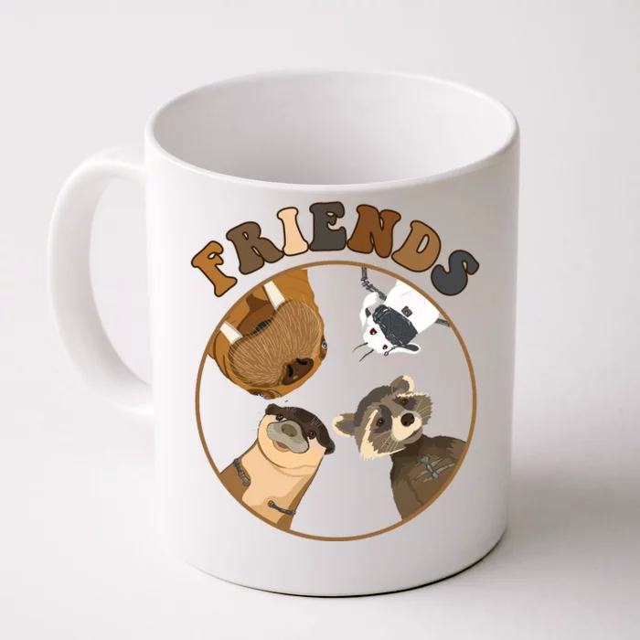 GOTG Rocket Raccoon & Friends Front & Back Coffee Mug