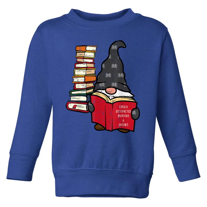 Gnome Read Reading Book Librarian Across America Toddler Sweatshirt