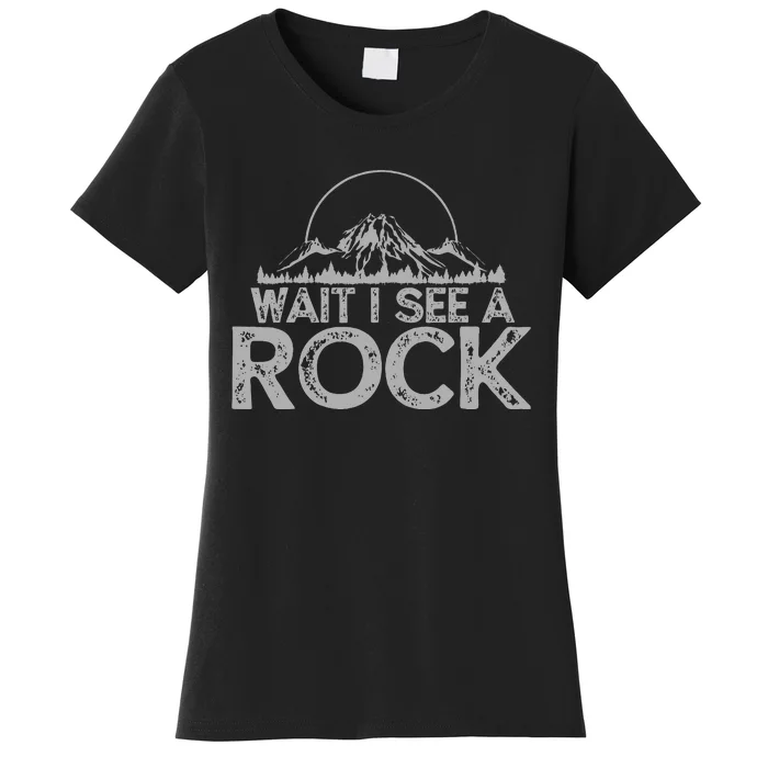 Geology Rockhound Rockhounding Geologist Gift Women's T-Shirt