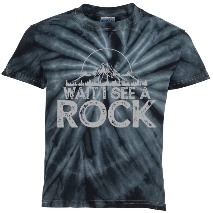 Geology Rockhound Rockhounding Geologist Gift Kids Tie-Dye T-Shirt