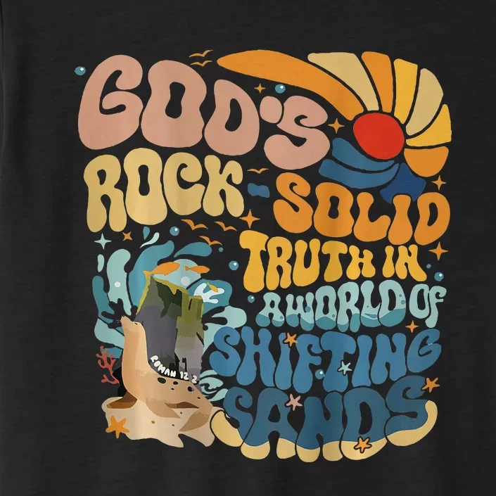 GodS Rocksolid Retro Beach Vbs 2024 ChromaSoft Performance T-Shirt