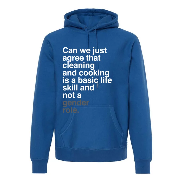 Gender Roles Rights Gift Premium Hoodie