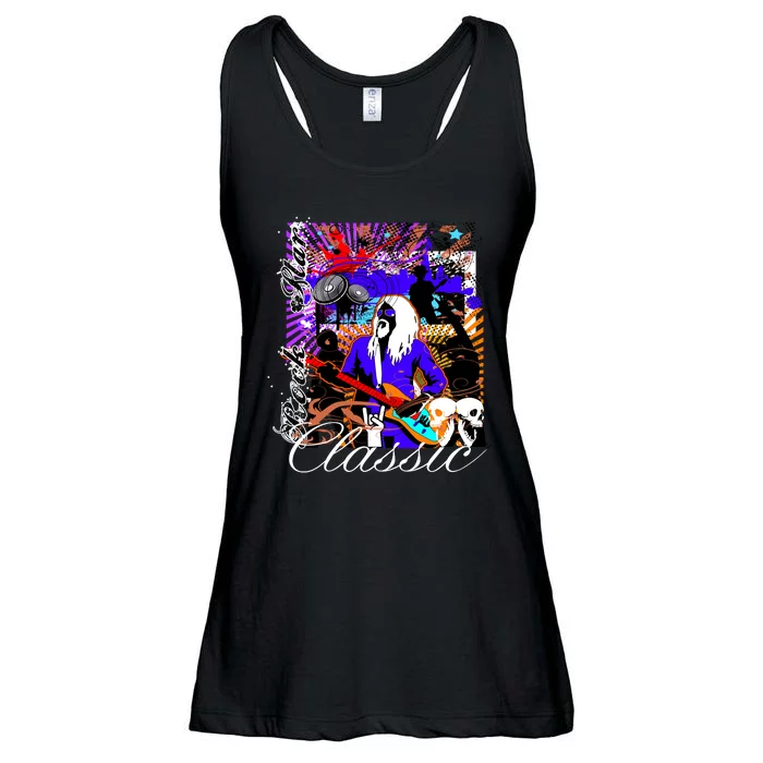 Guitar Rock Star Hero Classic Ladies Essential Flowy Tank