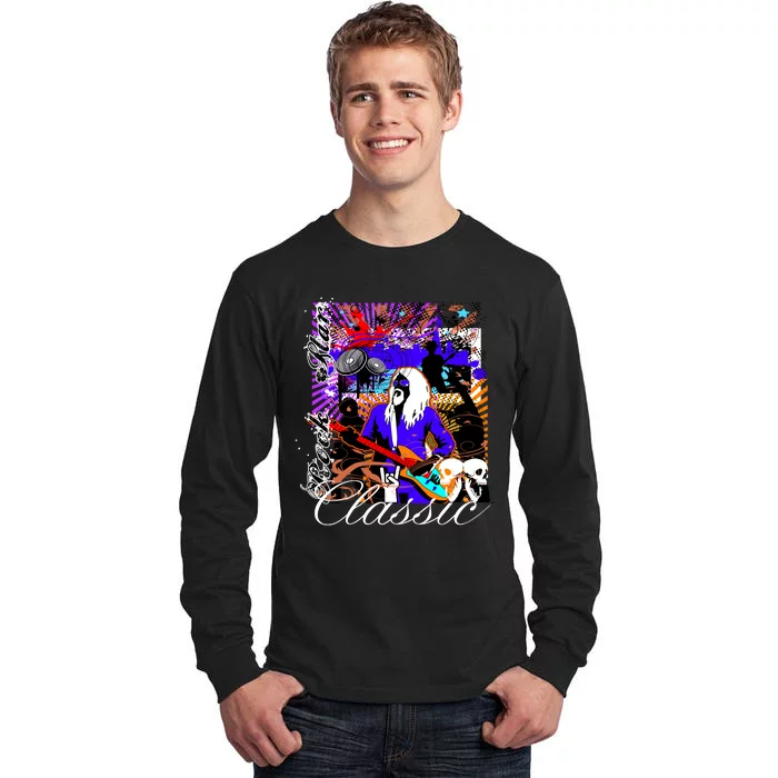 Guitar Rock Star Hero Classic Tall Long Sleeve T-Shirt