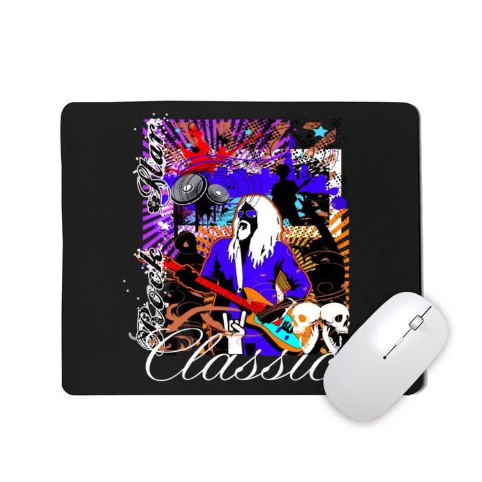 Guitar Rock Star Hero Classic Mousepad