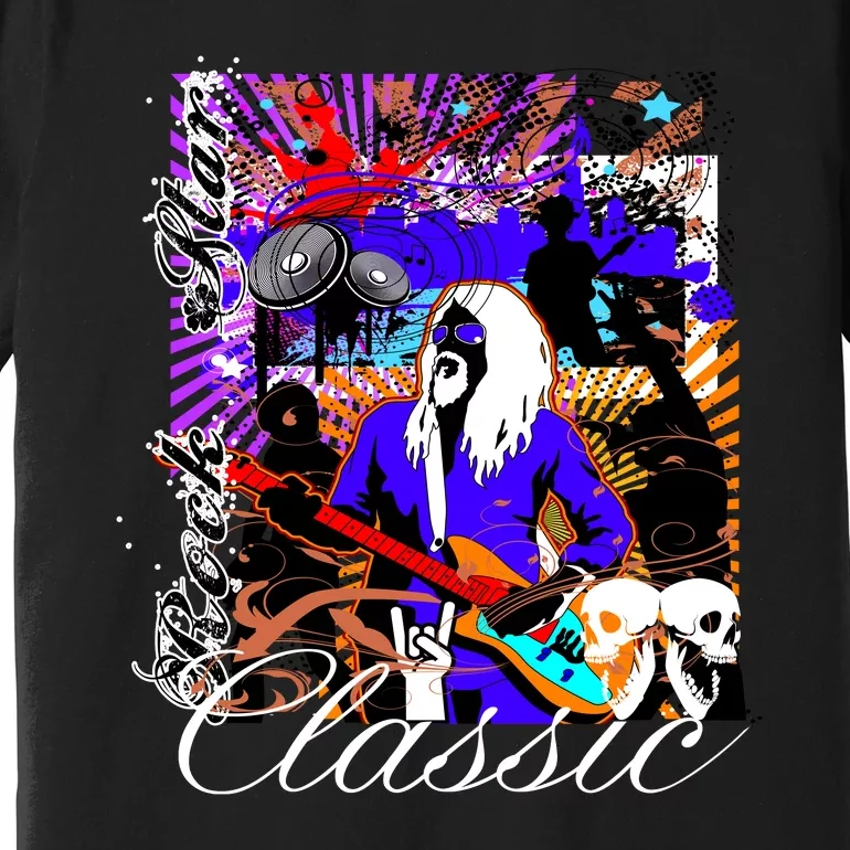 Guitar Rock Star Hero Classic Premium T-Shirt