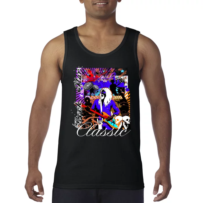 Guitar Rock Star Hero Classic Tank Top