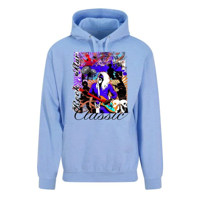 Guitar Rock Star Hero Classic Unisex Surf Hoodie