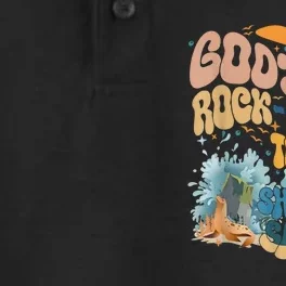 Gods Rock Solid Breaker Rock Beach Vbs 2024 Christian Gift Dry Zone Grid Performance Polo