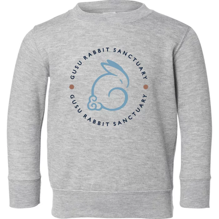 Gusu Rabbit Sanctuary Toddler Sweatshirt