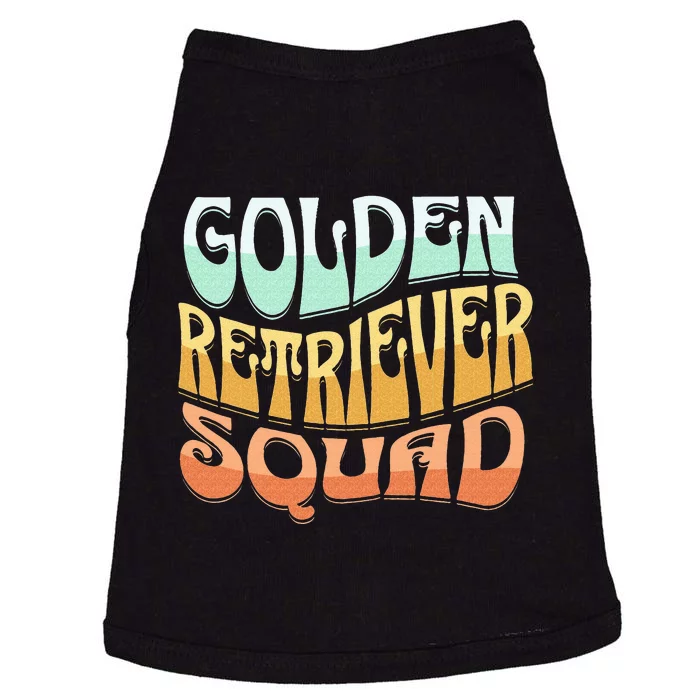 Golden Retriever Squad Vintage Golden Dog Breed Lovers Doggie Tank