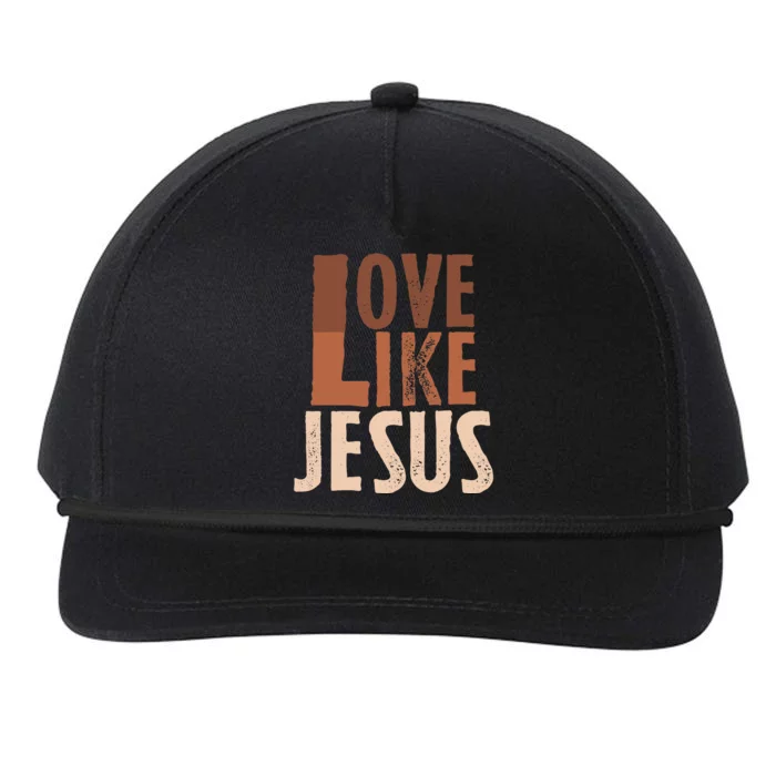 God Religious Sayings Jesus Follower Christian Catholic Snapback Five-Panel Rope Hat