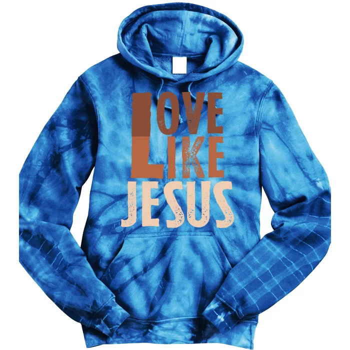 God Religious Sayings Jesus Follower Christian Catholic Tie Dye Hoodie