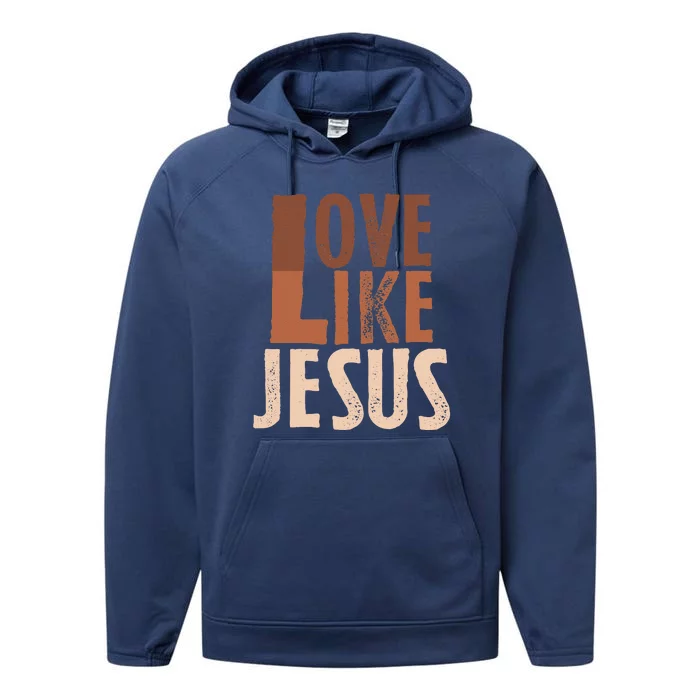 God Religious Sayings Jesus Follower Christian Catholic Performance Fleece Hoodie