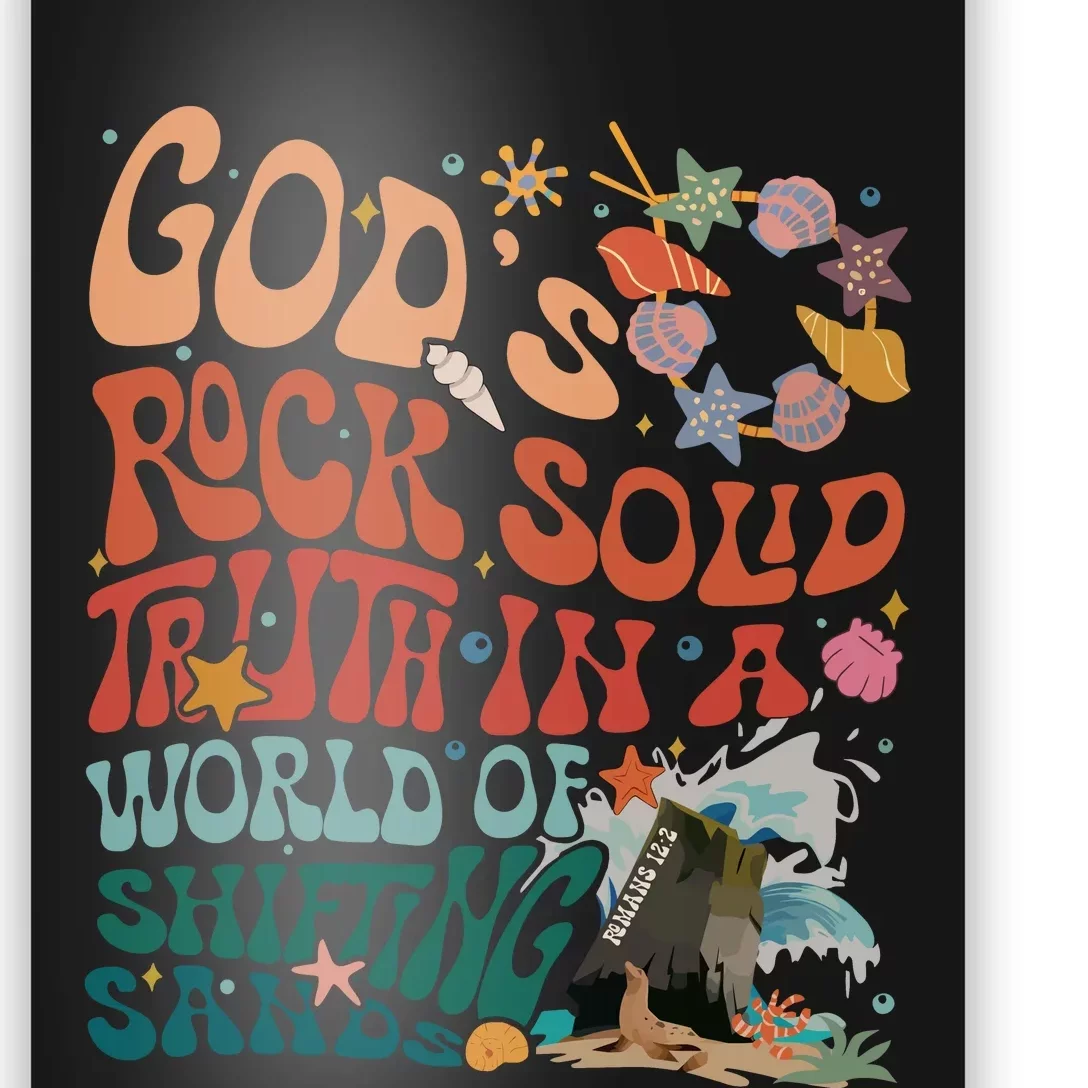 Gods Rock Solid Vacation Bible School Poster