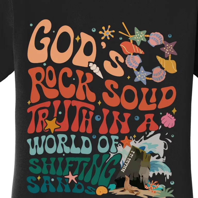 Gods Rock Solid Vacation Bible School Women's T-Shirt