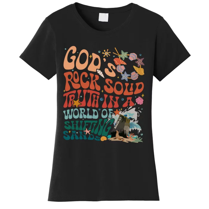 Gods Rock Solid Vacation Bible School Women's T-Shirt