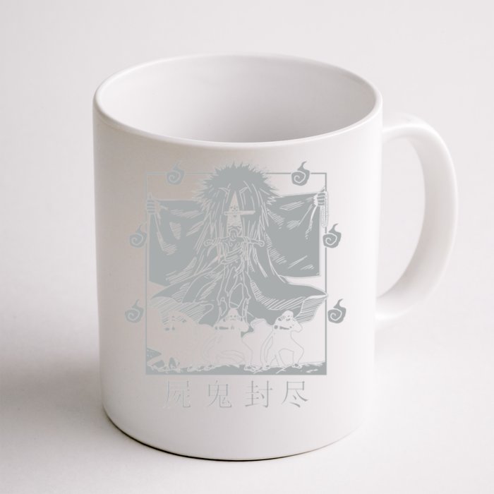 Grim Reaper Seal (Black) Front & Back Coffee Mug