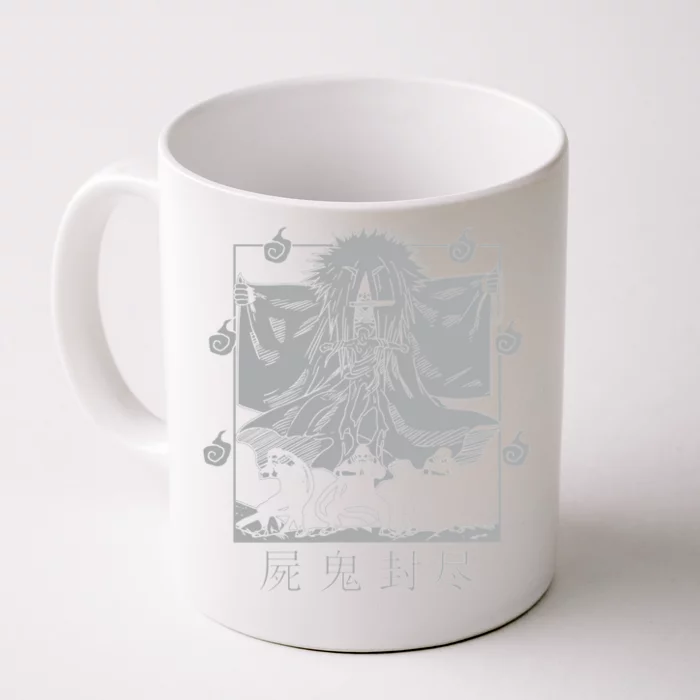 Grim Reaper Seal (Black) Front & Back Coffee Mug