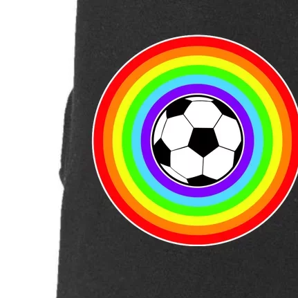 Grant Rainbow Soccer Ball Wahl World Tribute Doggie 3-End Fleece Hoodie