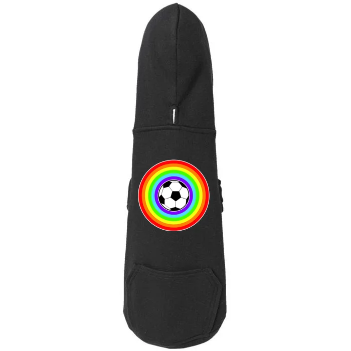 Grant Rainbow Soccer Ball Wahl World Tribute Doggie 3-End Fleece Hoodie