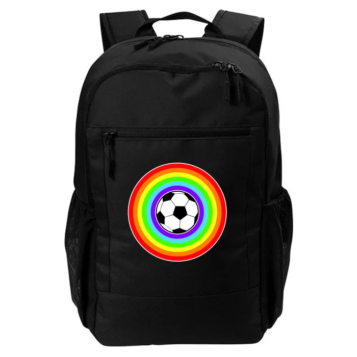 Grant Rainbow Soccer Ball Wahl World Tribute Daily Commute Backpack