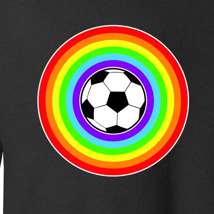 Grant Rainbow Soccer Ball Wahl World Tribute Toddler Sweatshirt