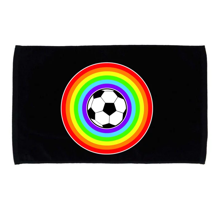 Grant Rainbow Soccer Ball Wahl World Tribute Microfiber Hand Towel