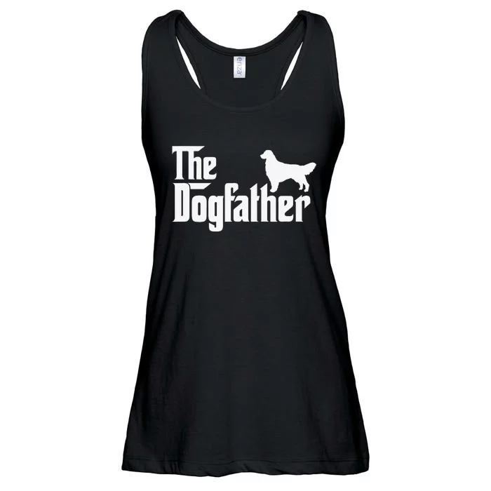 Golden Retriever - The DogFather Father's Day Ladies Essential Flowy Tank