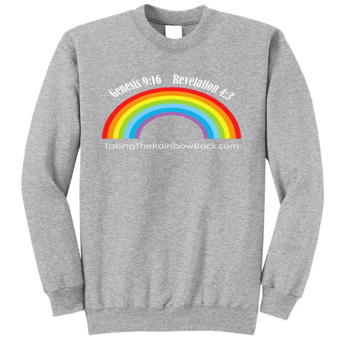 Genesis Revelation Taking The Rainbow Back Tall Sweatshirt