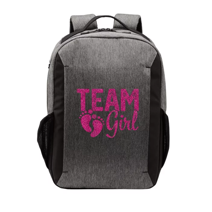 Gender Reveal Team Girl Pink Vector Backpack