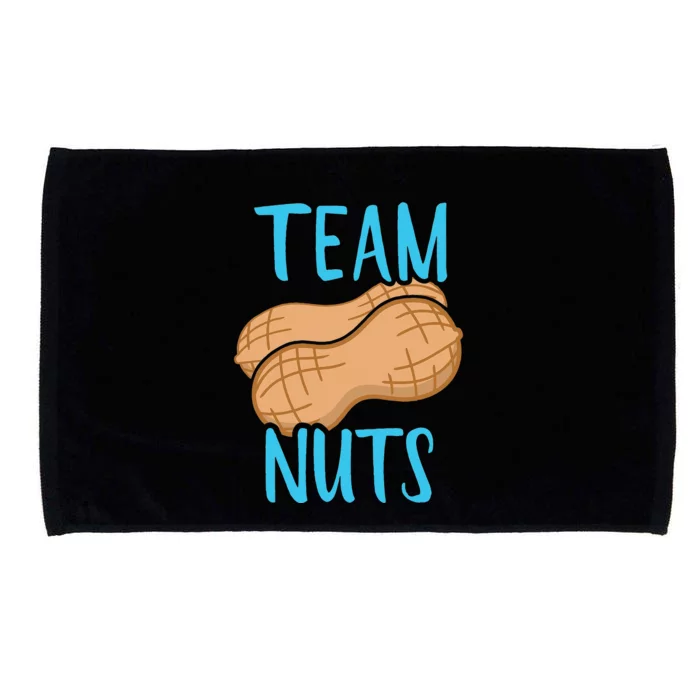 Gender Reveal Team Nuts Boy Matching Family Baby Party Microfiber Hand Towel