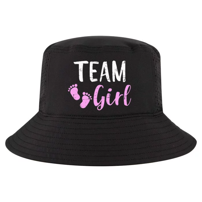 Gender reveal team matching family baby party supplies Cool Comfort Performance Bucket Hat