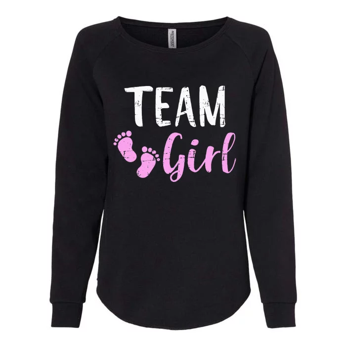 Gender reveal team matching family baby party supplies Womens California Wash Sweatshirt