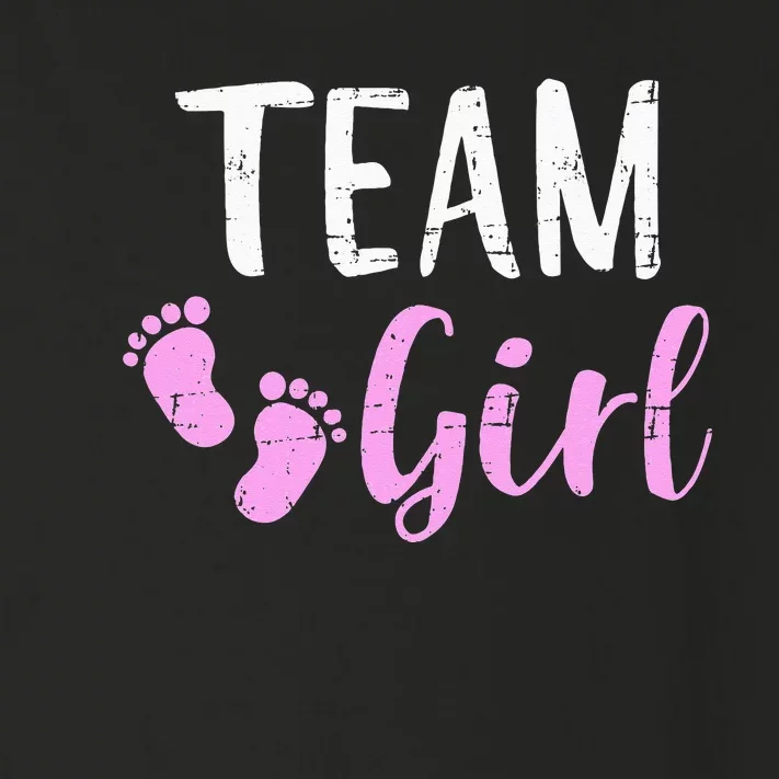 Gender reveal team matching family baby party supplies Toddler Long Sleeve Shirt