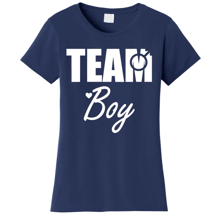 Gender Reveal Team Gender Reveal Baby Shower Women's T-Shirt