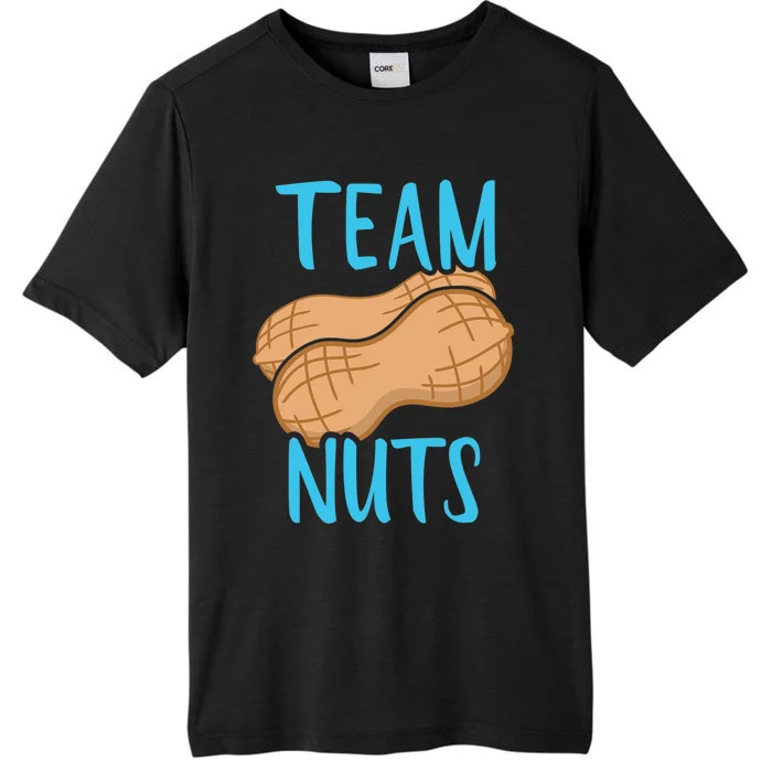 Gender Reveal Team Nuts Boy Matching Family Baby Party ChromaSoft Performance T-Shirt