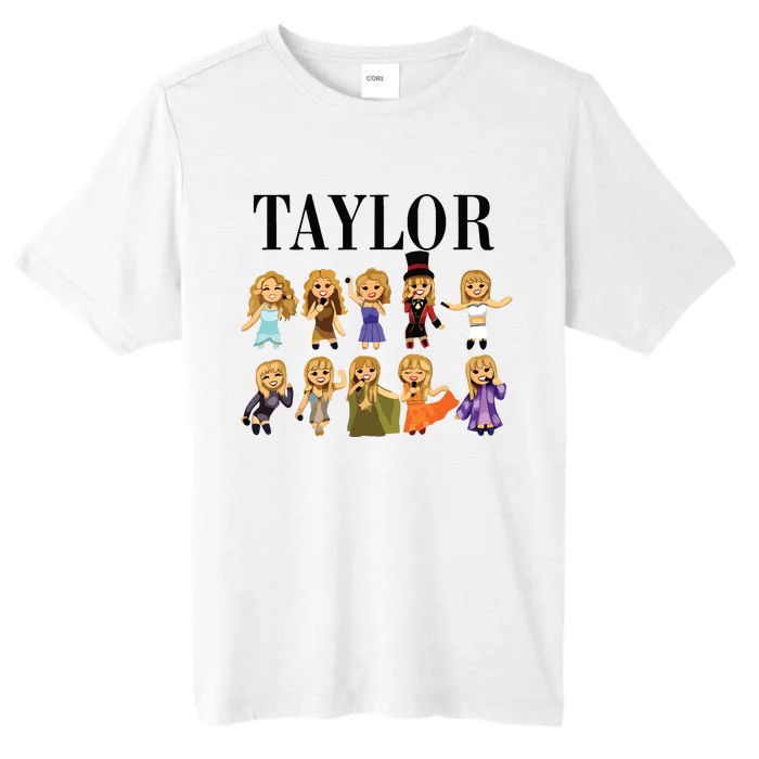 Girl Retro Taylor First Name Personalized Groovy Bday ChromaSoft Performance T-Shirt