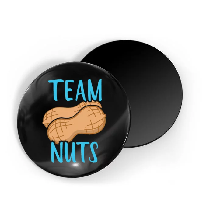 Gender reveal team nuts matching family baby party Magnet