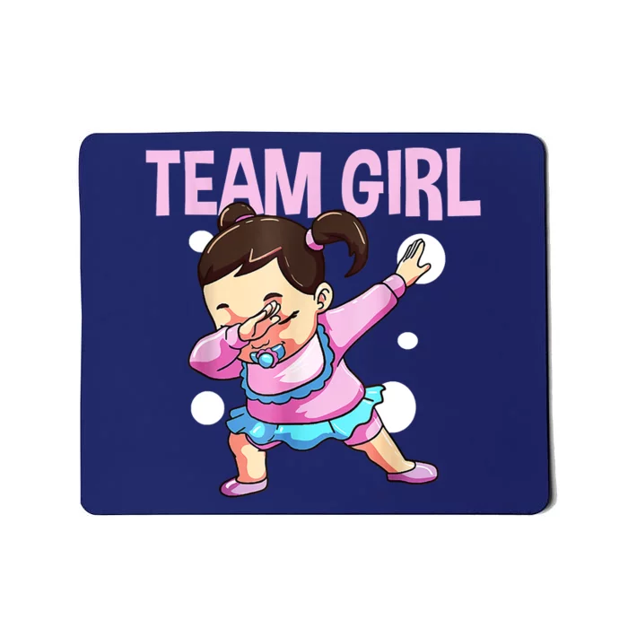 Gender Reveal Team Pink Team Team Girl Matching Family Baby Party Mousepad