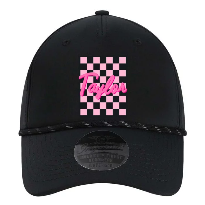 Girl Retro Taylor First Name Taylor Groovy Birthday Taylor Performance The Dyno Cap