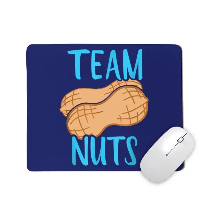 Gender Reveal Team Nuts Boy Matching Family Baby Party Mousepad