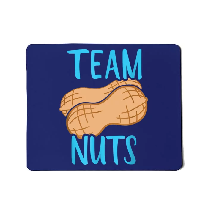 Gender Reveal Team Nuts Boy Matching Family Baby Party Mousepad