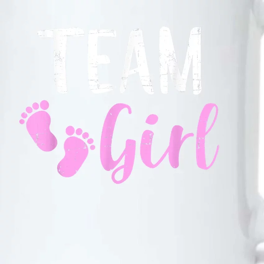 Gender Reveal Team Girl Matching Family Baby Party Supplies Black Color Changing Mug