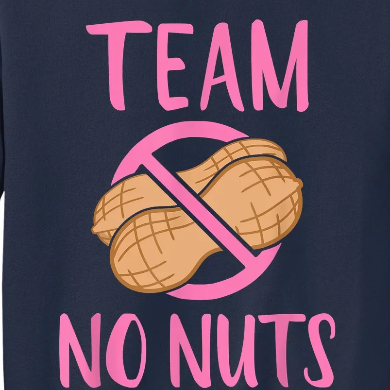 Gender Reveal Team No Nuts Girl Matching Family Baby Party Sweatshirt