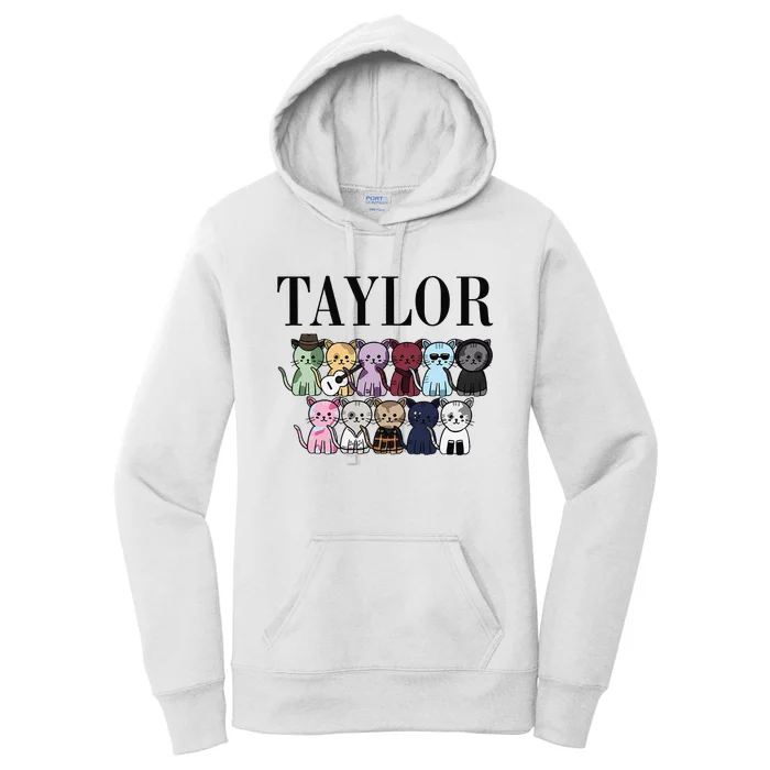 Girl Retro Taylor Groovy Birthday Gift Women's Pullover Hoodie