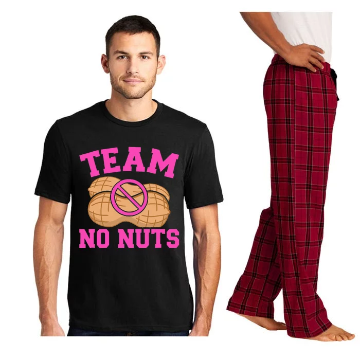 Gender reveal team no nuts matching family baby party Pajama Set