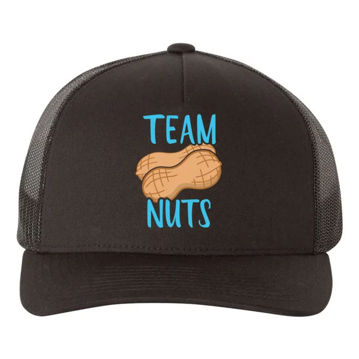 Gender Reveal Team Nuts Boy Matching Family Baby Party Yupoong Adult 5-Panel Trucker Hat